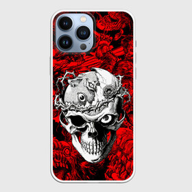 Чехол для iPhone 13 Pro Max с принтом BERSERK skulls в Петрозаводске,  |  | anime | berserk | manga | аниме | берсерк | манга | мультик | мультфильм | японская анимация.