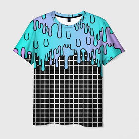 Мужская футболка 3D с принтом Beach MIami в Петрозаводске, 100% полиэфир | прямой крой, круглый вырез горловины, длина до линии бедер | fashion | fire | game | hip hop | rap | street style | top | игра | мода | огонь | подарок | рэп | топ | уличный стиль | хип хоп