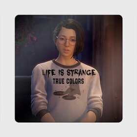 Магнит виниловый Квадрат с принтом life is strange true colors в Петрозаводске, полимерный материал с магнитным слоем | размер 9*9 см, закругленные углы | game | life is strange:true colors | арт | графика | игры