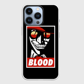 Чехол для iPhone 13 Pro с принтом Алукард Blood в Петрозаводске,  |  | alucard | alukard | anime | blood | dracula | hellsing | integra | japan | manga | seras | tepes | vampire | victoria | vlad | алукард | аниме | вампир | виктория | влад | граф | дракула | интегра | клыки | кровь | манга | монстр | серас | хел