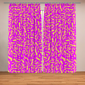 Фотошторы с принтом Абстрактные узоры в Петрозаводске, Блэкаут (светозащита 90%) / Габардин (светозащита 40% | 2 полотна шириной по 145 см; Высота 200-300 см; Крепление: шторная лента (на крючки); | abstract | military | neon | pattern | pink | purple | texture | абстракция | бактерии | волны | восточные | гламур | желтые узоры | камуфляж | кудрявые | милитари | нежные | неоновые | орнамент | паттерн | пятна | резьба
