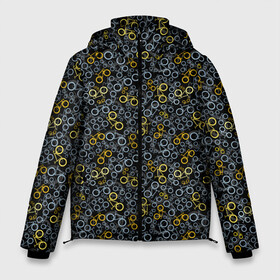 Мужская зимняя куртка 3D с принтом Велосипеды в Петрозаводске, верх — 100% полиэстер; подкладка — 100% полиэстер; утеплитель — 100% полиэстер | длина ниже бедра, свободный силуэт Оверсайз. Есть воротник-стойка, отстегивающийся капюшон и ветрозащитная планка. 

Боковые карманы с листочкой на кнопках и внутренний карман на молнии. | biker | bmx | extreme | motocros | motox | mx | racing | speed | байкер | велик | велокросс | велосипед | велосипедный спорт | велоспорт | гонки | горный велоспорт | железный конь | кросс | мотоспорт | скорость