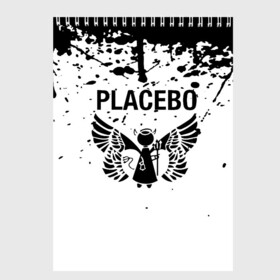 Скетчбук с принтом placebo в Петрозаводске, 100% бумага
 | 48 листов, плотность листов — 100 г/м2, плотность картонной обложки — 250 г/м2. Листы скреплены сверху удобной пружинной спиралью | Тематика изображения на принте: black eyed | black market music | every you every me | nancy boy | placebo | placebo interview | placebo live | placebo nancy | pure morning | running up that hill | special k | taste in men | where is my mind | without you i’m nothing