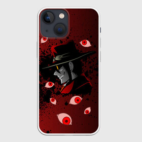 Чехол для iPhone 13 mini с принтом Хеллсинг Hellsing в Петрозаводске,  |  | alucard | crazy | devil | eyes | hellsing | horror | human | red | smile | алукард | аниме глаза | аниме персонажи | вампир | герои аниме | глаза | демон | дьявол | злой | зрачки | манга | нечисть | смех | улыбка | хеллсинг | хельсинг