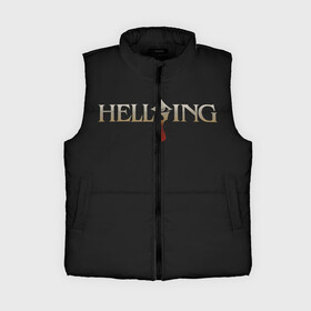 Женский жилет утепленный 3D с принтом Логотип Hellsing в Петрозаводске,  |  | alexander | alucard | anderson | dracula | hellsing | integra | seras | victoria | walter | александр | алукард | андерсон | ван | виктория | винкль | ганс | гюнше | дракула | интегра | макс | монтана | рип | серас | уолтер | хеллсинг | шрёдин