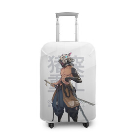 Чехол для чемодана 3D с принтом Inosuke Kimetsu no Yaiba в Петрозаводске, 86% полиэфир, 14% спандекс | двустороннее нанесение принта, прорези для ручек и колес | demon slayer | kamado | kimetsu no yaiba | nezuko | tanjiro | аниме | гию томиока | зеницу агацума | иноске хашибира | камадо | клинок | корзинная девочка | манга | музан кибуцуджи | незуко | рассекающий демонов | танджиро