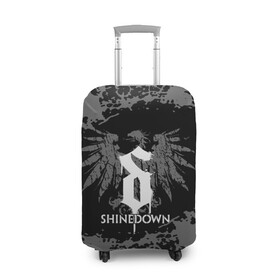 Чехол для чемодана 3D с принтом shinedown в Петрозаводске, 86% полиэфир, 14% спандекс | двустороннее нанесение принта, прорези для ручек и колес | 45 shinedown | atlantic | atlantic records | brent smith | cut the cord | get up shinedown | music video | official video | rock | shinedown | shinedown (musical group) | shinedown devil | sound of madness | state of my head | zach myers