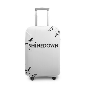 Чехол для чемодана 3D с принтом shinedown в Петрозаводске, 86% полиэфир, 14% спандекс | двустороннее нанесение принта, прорези для ручек и колес | 45 shinedown | atlantic | atlantic records | brent smith | cut the cord | get up shinedown | music video | official video | rock | shinedown | shinedown (musical group) | shinedown devil | sound of madness | state of my head | zach myers