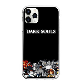 Чехол для iPhone 11 Pro матовый с принтом 8bit Dark Souls в Петрозаводске, Силикон |  | Тематика изображения на принте: dark souls | lfhr cjekc | вфкл ыщгды | дарк соулс | темная душа | черная душа