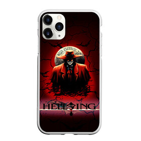 Чехол для iPhone 11 Pro Max матовый с принтом HELLSING SSS в Петрозаводске, Силикон |  | Тематика изображения на принте: bats | cracked | hellsing film | hellsing lettering | hellsing print | helsing | red | van hellsing | ван хельсинг | красный | летучие мыши | надпись хельсинг | принт хельсинг | трещены | фильм хельсинг | хельсинг