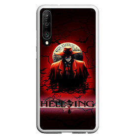 Чехол для Honor P30 с принтом HELLSING SSS в Петрозаводске, Силикон | Область печати: задняя сторона чехла, без боковых панелей | Тематика изображения на принте: bats | cracked | hellsing film | hellsing lettering | hellsing print | helsing | red | van hellsing | ван хельсинг | красный | летучие мыши | надпись хельсинг | принт хельсинг | трещены | фильм хельсинг | хельсинг