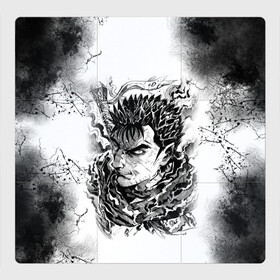 Магнитный плакат 3Х3 с принтом BERSERK БЕРСЕРК в Петрозаводске, Полимерный материал с магнитным слоем | 9 деталей размером 9*9 см | anime | anime berserk | berserk | knight | manga | аниме | аниме берсерк | берсерк | клеймо | манга | рыцарь | япония