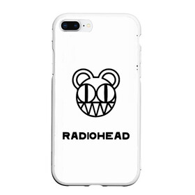 Чехол для iPhone 7Plus/8 Plus матовый с принтом radiohead в Петрозаводске, Силикон | Область печати: задняя сторона чехла, без боковых панелей | colin greenwood | dead air space | ed o’brien | eob | greenwood brothers | jnny | jonny and thom | jonny greenwood | nigel godrich | phil selway | radio head | radiohead | selway | thm yrk | tom yorke | xl | xl recordings | джонни гринвуд | колин гринвуд 