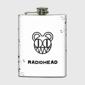 Фляга с принтом radiohead в Петрозаводске, металлический корпус | емкость 0,22 л, размер 125 х 94 мм. Виниловая наклейка запечатывается полностью | colin greenwood | dead air space | ed o’brien | eob | greenwood brothers | jnny | jonny and thom | jonny greenwood | nigel godrich | phil selway | radio head | radiohead | selway | thm yrk | tom yorke | xl | xl recordings | джонни гринвуд | колин гринвуд 