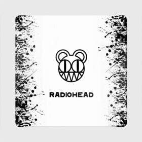 Магнит виниловый Квадрат с принтом radiohead в Петрозаводске, полимерный материал с магнитным слоем | размер 9*9 см, закругленные углы | colin greenwood | dead air space | ed o’brien | eob | greenwood brothers | jnny | jonny and thom | jonny greenwood | nigel godrich | phil selway | radio head | radiohead | selway | thm yrk | tom yorke | xl | xl recordings | джонни гринвуд | колин гринвуд 