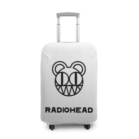 Чехол для чемодана 3D с принтом radiohead в Петрозаводске, 86% полиэфир, 14% спандекс | двустороннее нанесение принта, прорези для ручек и колес | colin greenwood | dead air space | ed o’brien | eob | greenwood brothers | jnny | jonny and thom | jonny greenwood | nigel godrich | phil selway | radio head | radiohead | selway | thm yrk | tom yorke | xl | xl recordings | джонни гринвуд | колин гринвуд 