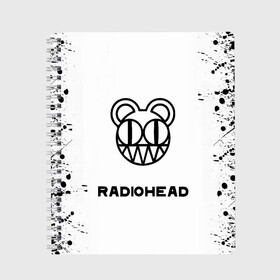 Тетрадь с принтом radiohead в Петрозаводске, 100% бумага | 48 листов, плотность листов — 60 г/м2, плотность картонной обложки — 250 г/м2. Листы скреплены сбоку удобной пружинной спиралью. Уголки страниц и обложки скругленные. Цвет линий — светло-серый
 | colin greenwood | dead air space | ed o’brien | eob | greenwood brothers | jnny | jonny and thom | jonny greenwood | nigel godrich | phil selway | radio head | radiohead | selway | thm yrk | tom yorke | xl | xl recordings | джонни гринвуд | колин гринвуд 