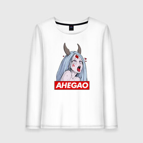 Женский лонгслив хлопок с принтом AHEGAO KAGUYA | АХЕГАО КАГУЯ в Петрозаводске, 100% хлопок |  | ahegao | japanese anime | kawai | kowai | oppai | otaku | senpai | sugoi | waifu | yandere | ахегао | ковай | отаку | семпай | сенпай | сэмпай | яндере | японская анимация