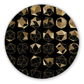 Коврик для мышки круглый с принтом Геометрические фигуры в Петрозаводске, резина и полиэстер | круглая форма, изображение наносится на всю лицевую часть | геометрические фигуры | геометрия | графика | рисунок | чертежи