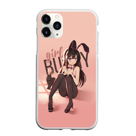 Чехол для iPhone 11 Pro Max матовый с принтом Bunny Girl в Петрозаводске, Силикон |  | Тематика изображения на принте: anime | aobuta | bunny | bunny girl | futaba | kaede | mai | nodoka | pfnds | rio | sakuta | shoko | аниме | анимэ | девочка зайка | зайка | каэдэ | комедия | маи | нодока | панда | рио | сакута | сёко | футаба | шоко