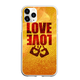 Чехол для iPhone 11 Pro матовый с принтом LOVE в Петрозаводске, Силикон |  | love | lovely | romantic | любовь | романтика