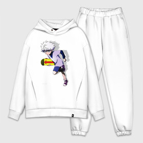 Мужской костюм хлопок OVERSIZE с принтом Killua в Петрозаводске,  |  | anime | bike | gon | hunter x hunter | killua | аниме | аниме парень | гон | килуа | мотоцикл | охотник против охотника | охотник х охотник