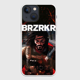 Чехол для iPhone 13 mini с принтом BRZRKR в Петрозаводске,  |  | anime | berserker | brzrkr | keanu reeves | netflix | аниме | берсерк | киану ривз | мультфильм. | нетфликс