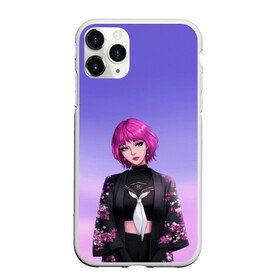 Чехол для iPhone 11 Pro Max матовый с принтом ANIME GIRL в Петрозаводске, Силикон |  | Тематика изображения на принте: anime | girl | loli | аниме | аниме девушка | анимэ | арт | градиент | девочка | девушка | дизайн | женщина | краски | красотка | лоли | милашка | милая | мода | облака | розовые волосы | розовый | стерва | стиль