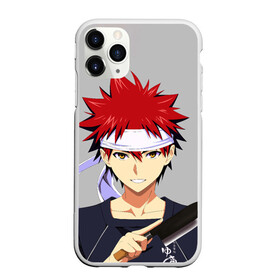 Чехол для iPhone 11 Pro матовый с принтом Food wars Shokugeki no Soma в Петрозаводске, Силикон |  | anime | cook | food | food wars | manga | shokugeki no soma | аниме | еда | кулинарные поединки сомы | кухня | манга | повар | повар боец сома