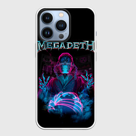 Чехол для iPhone 13 Pro с принтом MEGADETH в Петрозаводске,  |  | grange | hardcore | megadeth | metal | music | punk | rock | trash | usa | мастейн | мегадес | метал | музыка | панк | рок | трэш