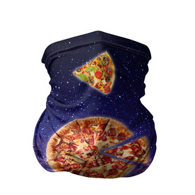 Бандана-труба 3D с принтом Пицца в космосе в Петрозаводске, 100% полиэстер, ткань с особыми свойствами — Activecool | плотность 150‒180 г/м2; хорошо тянется, но сохраняет форму | meat | pizza | space | youtube | еда | космос | мемы | пицца | психоделика | ютуб