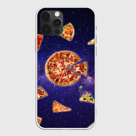 Чехол для iPhone 12 Pro Max с принтом Пицца в космосе в Петрозаводске, Силикон |  | meat | pizza | space | youtube | еда | космос | мемы | пицца | психоделика | ютуб