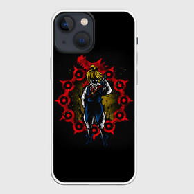 Чехол для iPhone 13 mini с принтом 7 СМЕРТНЫХ ГРЕХОВ  МЕЛИОДАС в Петрозаводске,  |  | anime | meliodas | nanatsu no taizai | seven deadly sins | аниме | бан | гаутер | гила | гилсандер | гриамор | диана | дрейфус | заратрас | кинг | манга | мелиодас | мерлин | хаузер | хельбрам | хендри