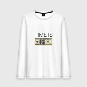 Мужской лонгслив хлопок с принтом TIME IS MONEY в Петрозаводске, 100% хлопок |  | Тематика изображения на принте: time is money | банкнота | время деньги | время это деньги | высказывание | деньги | доллары | дорогое время | катлета | купюра | курс | о деньгах | прикол | рубли | тайм из мани | тайм ис мани | фраза | цитаты