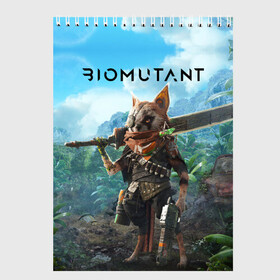 Скетчбук с принтом Biomutant Биомутант в Петрозаводске, 100% бумага
 | 48 листов, плотность листов — 100 г/м2, плотность картонной обложки — 250 г/м2. Листы скреплены сверху удобной пружинной спиралью | action | animals | biomutant | gamer | nextgen | pc | player | playstation | ps 5 | rpg | steam | sword | top | valve | video games | weapon | xbox | биомутант | валв | видео игры | животные | игрок | иксбокс | меч | некстген | оружие | пк | плей