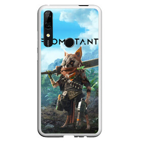 Чехол для Honor P Smart Z с принтом Biomutant Биомутант в Петрозаводске, Силикон | Область печати: задняя сторона чехла, без боковых панелей | action | animals | biomutant | gamer | nextgen | pc | player | playstation | ps 5 | rpg | steam | sword | top | valve | video games | weapon | xbox | биомутант | валв | видео игры | животные | игрок | иксбокс | меч | некстген | оружие | пк | плей