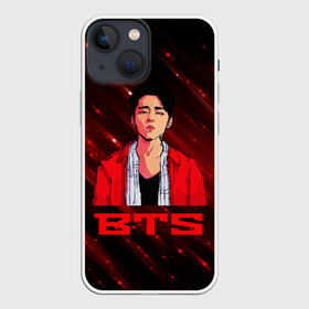 Чехол для iPhone 13 mini с принтом BTS Red and black в Петрозаводске,  |  | bts | k pop | kpop | rm | аниме | бтс | ви | джей хоуп | джонгук | кпоп | сюга | чимин | чин | япония