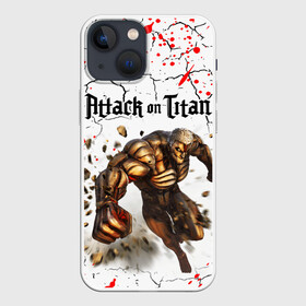 Чехол для iPhone 13 mini с принтом АТАКА ТИТАНОВ   ТИТАН СКАЛА в Петрозаводске,  |  | anime | attack on titan | manga | shingeki no kyojin | аниме | атака на титанов | атака титанов | манга | мультфильм | скала | титан. | японская мультипликация