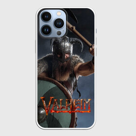 Чехол для iPhone 13 Pro Max с принтом Viking Valheim в Петрозаводске,  |  | Тематика изображения на принте: fantasy | mmo | valheim | valve | валхейм | вальхейм | викинги | выживалка | игра | королевская битва | ммо | ролевая игра | фэнтази