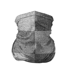 Бандана-труба 3D с принтом Denim Patchwork в Петрозаводске, 100% полиэстер, ткань с особыми свойствами — Activecool | плотность 150‒180 г/м2; хорошо тянется, но сохраняет форму | cloth | denim | gray | jeans | patchwork