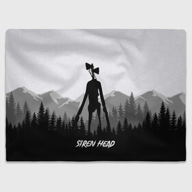 Плед 3D с принтом SIREN HEAD | DARK FOREST в Петрозаводске, 100% полиэстер | закругленные углы, все края обработаны. Ткань не мнется и не растягивается | Тематика изображения на принте: 6789 | cartoon | cat | dark | forest | foundation | head | monster | mountains | scp | siren | sirenhead | голова | горы | кот | лес | монстр | объект | объекты | сирена | сиреноголовый | фонд | чудище | чудовище