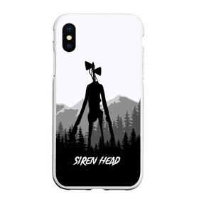 Чехол для iPhone XS Max матовый с принтом SIREN HEAD | DARK FOREST в Петрозаводске, Силикон | Область печати: задняя сторона чехла, без боковых панелей | 6789 | cartoon | cat | dark | forest | foundation | head | monster | mountains | scp | siren | sirenhead | голова | горы | кот | лес | монстр | объект | объекты | сирена | сиреноголовый | фонд | чудище | чудовище