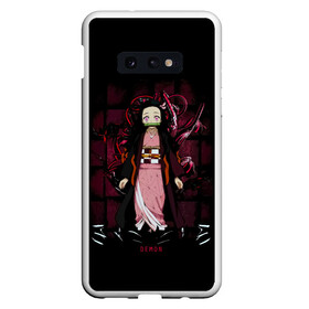 Чехол для Samsung S10E с принтом Nezuko Kamado Kimetsu no Yaiba в Петрозаводске, Силикон | Область печати: задняя сторона чехла, без боковых панелей | demon slayer | kamado | kimetsu no yaiba | nezuko | tanjiro | аниме | гию томиока | зеницу агацума | иноске хашибира | камадо | клинок | корзинная девочка | манга | музан кибуцуджи | незуко | рассекающий демонов | танджиро