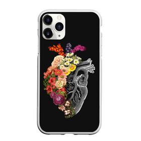 Чехол для iPhone 11 Pro Max матовый с принтом Natural Heart Dual в Петрозаводске, Силикон |  | 8 | flower | flowers | garden | heart | natural | symbiote | день | женский | марта | международный | природа | растения | сердце | симбиот | цветы
