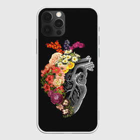 Чехол для iPhone 12 Pro Max с принтом Natural Heart Dual в Петрозаводске, Силикон |  | 8 | flower | flowers | garden | heart | natural | symbiote | день | женский | марта | международный | природа | растения | сердце | симбиот | цветы