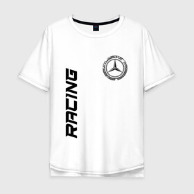 Мужская футболка хлопок Oversize с принтом Mercedes в Петрозаводске, 100% хлопок | свободный крой, круглый ворот, “спинка” длиннее передней части | amg | auto | bens | benz | logo | merc | mercedes | mersedes | moto | star | vthctltc | авто | амг | бенц | звезда | класс | лого | логотип | мерин | мерс | мерседес | мото | символ | символы | ьуксувуы