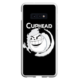 Чехол для Samsung S10E с принтом босс caphead в Петрозаводске, Силикон | Область печати: задняя сторона чехла, без боковых панелей | boss | caphead | босс | гранд | гупи | капхед | капхейд | ле