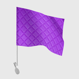 Флаг для автомобиля с принтом ХАЙП в Петрозаводске, 100% полиэстер | Размер: 30*21 см | абстракция | молодежное | мягкий | сиреневый | текстура | фиолетовый | хайп