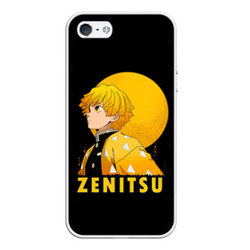 Чехол для iPhone 5/5S матовый с принтом ZENITSU Kimetsu no Yaiba в Петрозаводске, Силикон | Область печати: задняя сторона чехла, без боковых панелей | demon slayer | kamado | kimetsu no yaiba | nezuko | tanjiro | аниме | гию томиока | зеницу агацума | иноске хашибира | камадо | клинок | корзинная девочка | манга | музан кибуцуджи | незуко | рассекающий демонов | танджиро