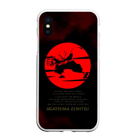 Чехол для iPhone XS Max матовый с принтом Agatsuma Zenitsu Kimetsu no Yaiba в Петрозаводске, Силикон | Область печати: задняя сторона чехла, без боковых панелей | demon slayer | kamado | kimetsu no yaiba | nezuko | tanjiro | аниме | гию томиока | зеницу агацума | иноске хашибира | камадо | клинок | корзинная девочка | манга | музан кибуцуджи | незуко | рассекающий демонов | танджиро